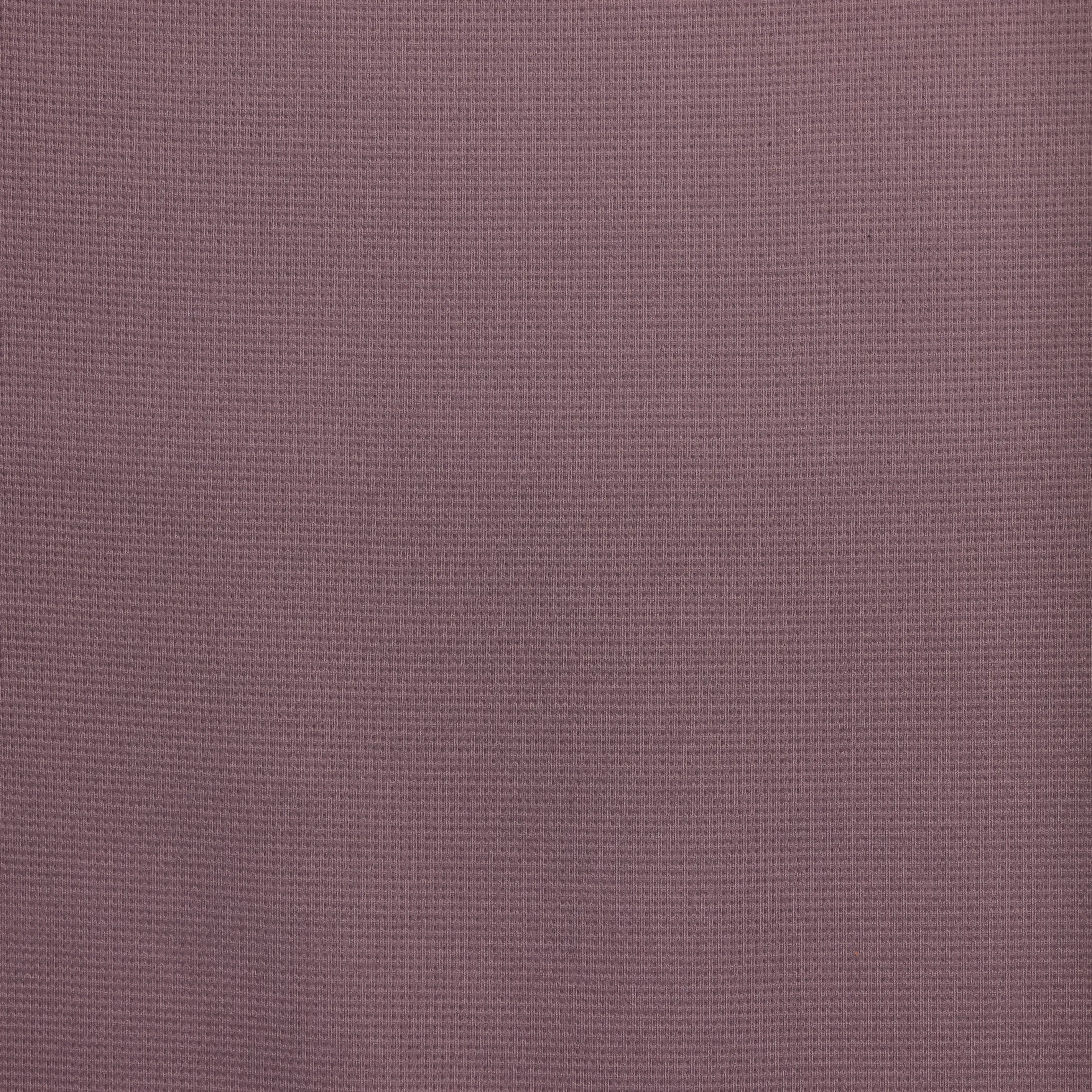 Wafeltricot licht aubergine